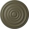 Ekena Millwork Carton Ceiling Medallion (For Canopies up to 2 5/8"), Hand-Painted Spartan Stone, 12 5/8"OD x 1"P CM13CASSF - alternate 1